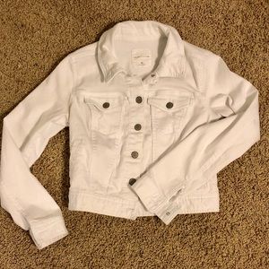 White Jean Jacket